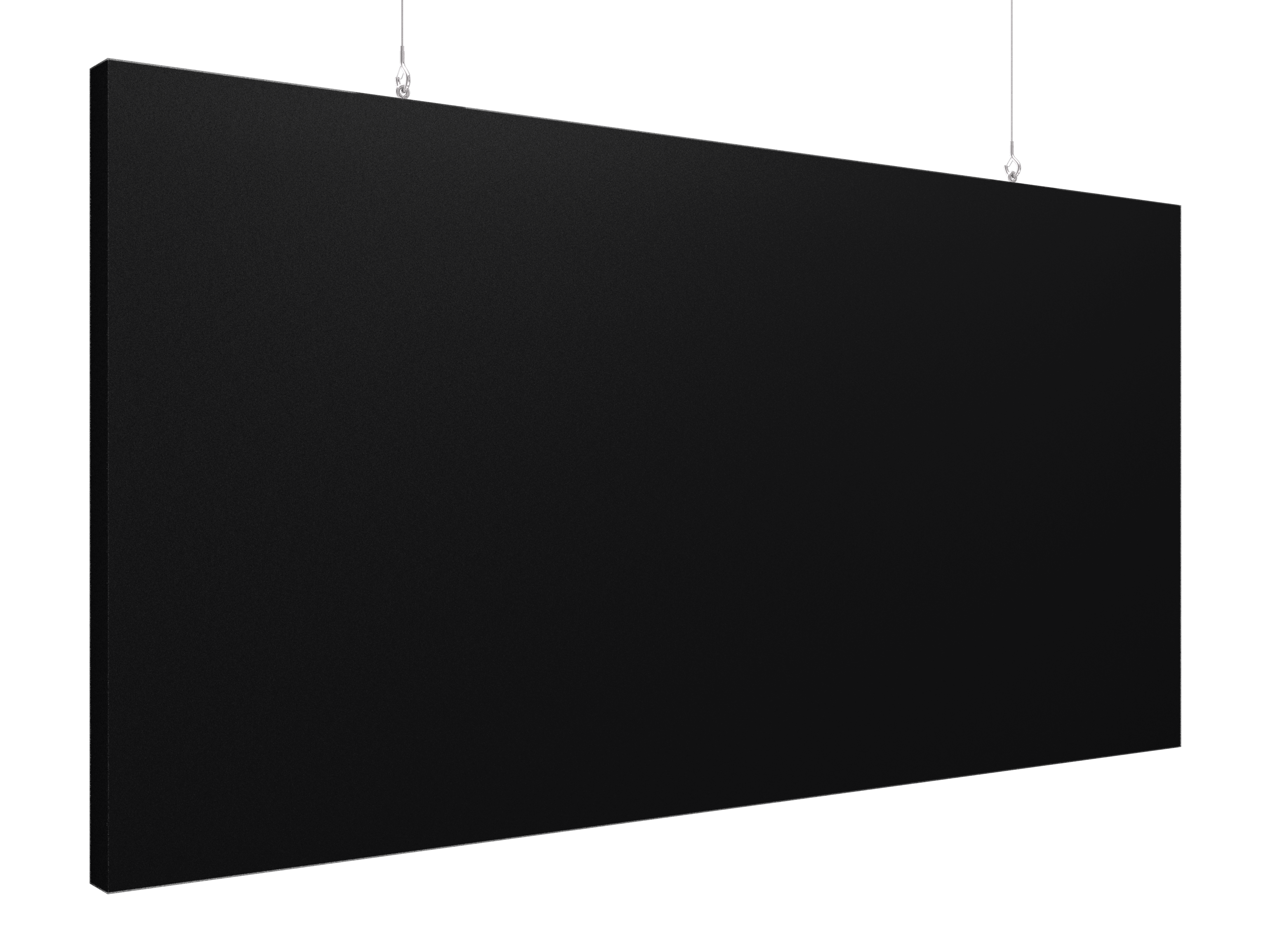 Vicoustic Suspended Baffle PET Ceiling Acoustic solution in Black