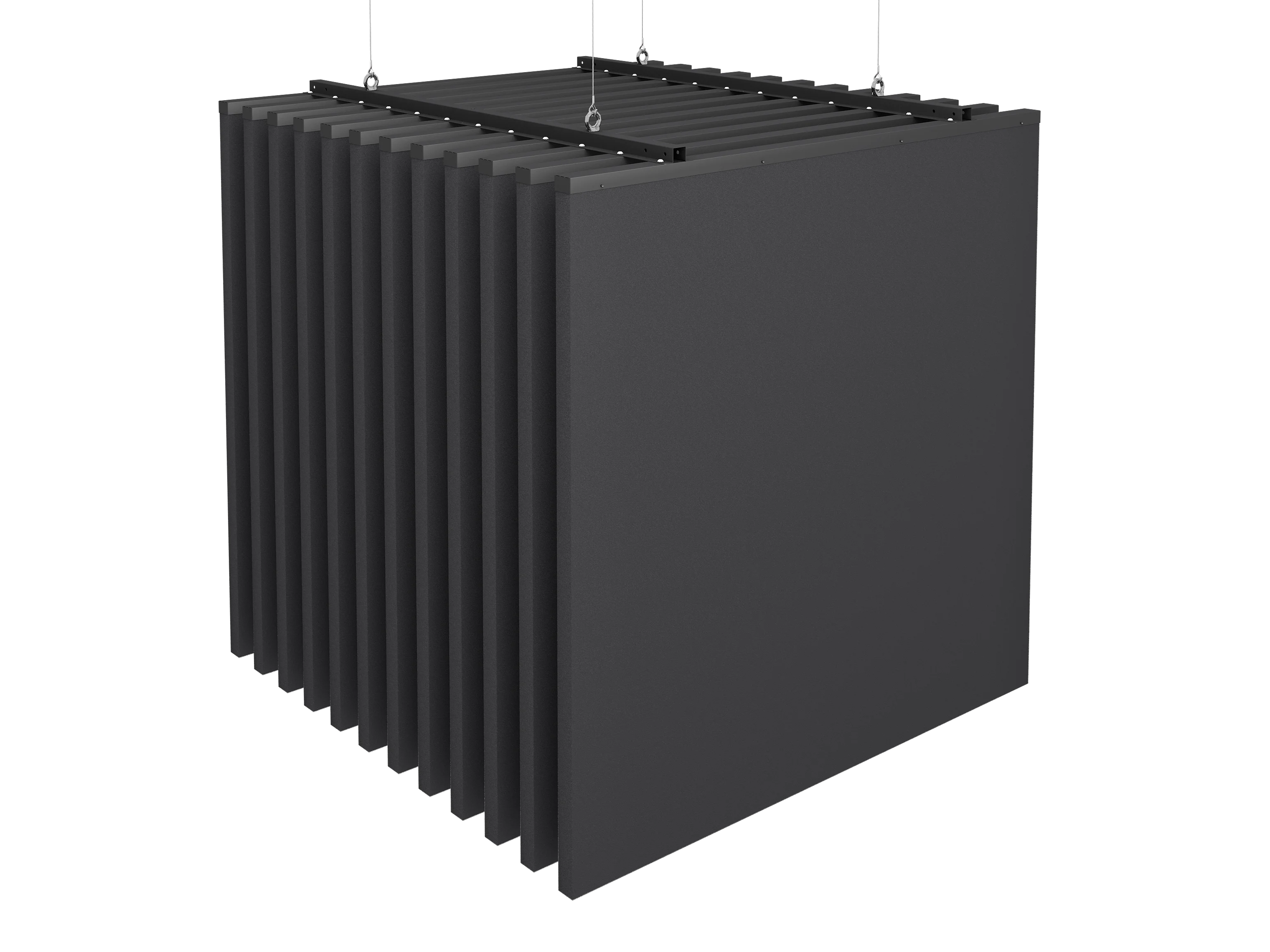 Vicoustic Suspended Baffle Set Versatile Ceiling Acoustic solution in Black