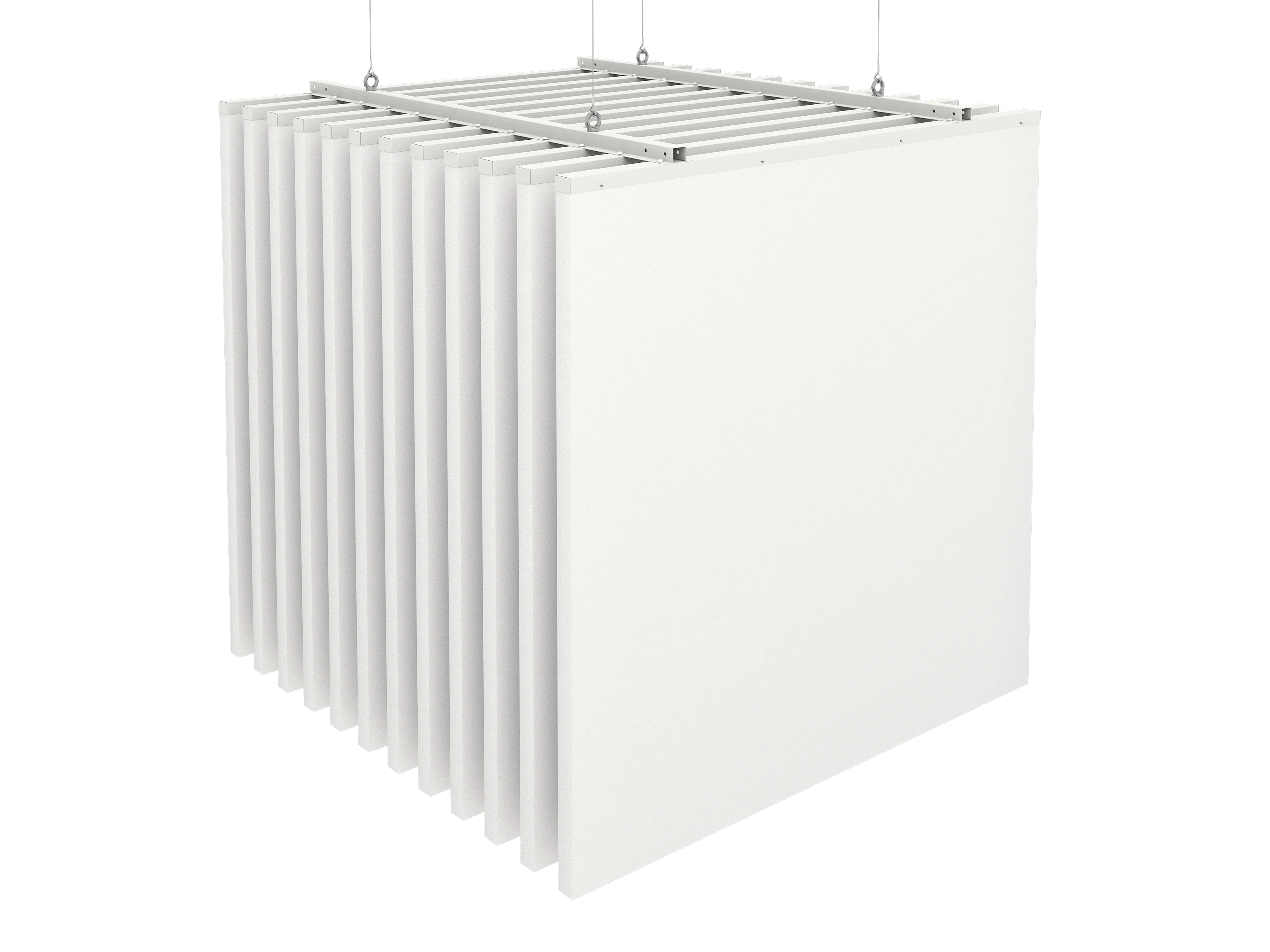 Vicoustic Suspended Baffle Set Versatile Ceiling Acoustic solution in White