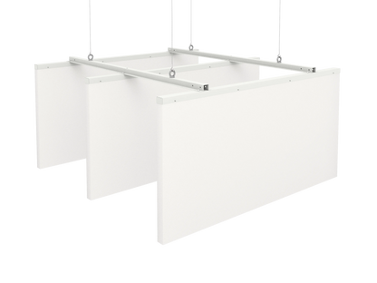 Vicoustic Suspended Baffle Set Versatile Ceiling Acoustic solution in White