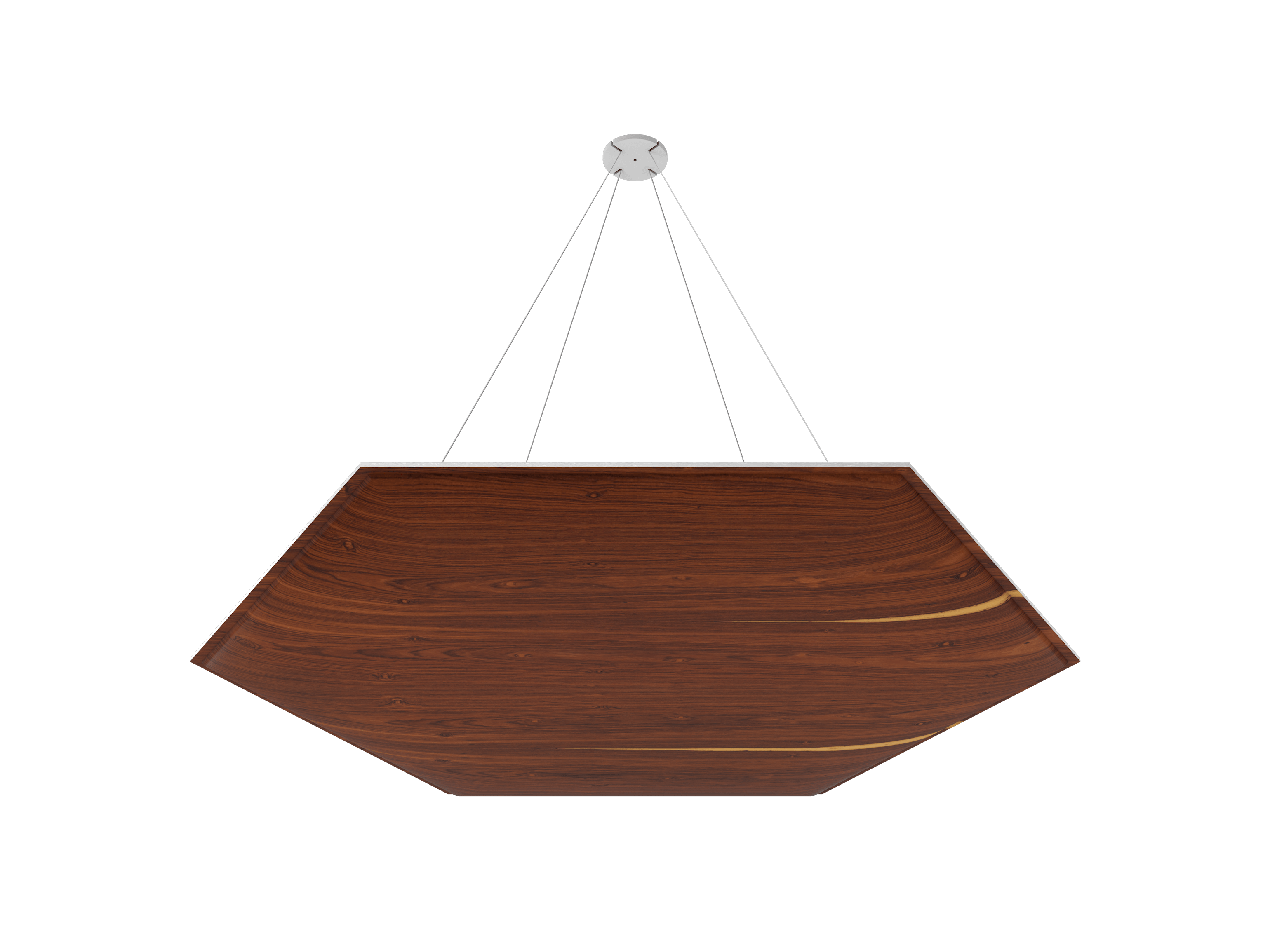 Vicoustic ViCloud VMT 3D Hexagon Patterns Sound Absorbing Acoustic Cloud in Black Laurel