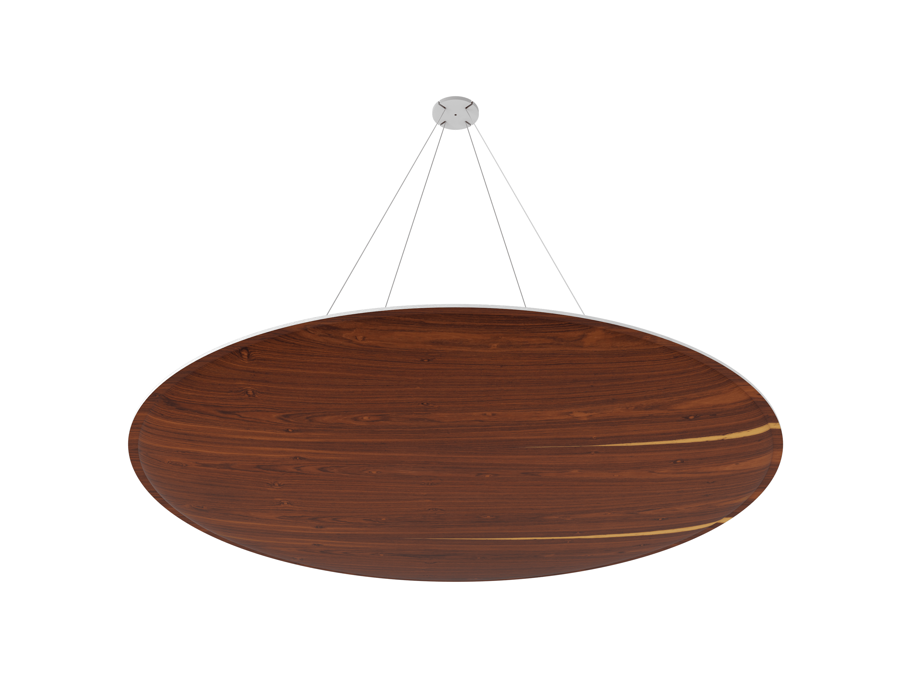 Vicoustic ViCloud VMT 3D Round Patterns Sound Absorbing Acoustic Cloud in Black Laurel