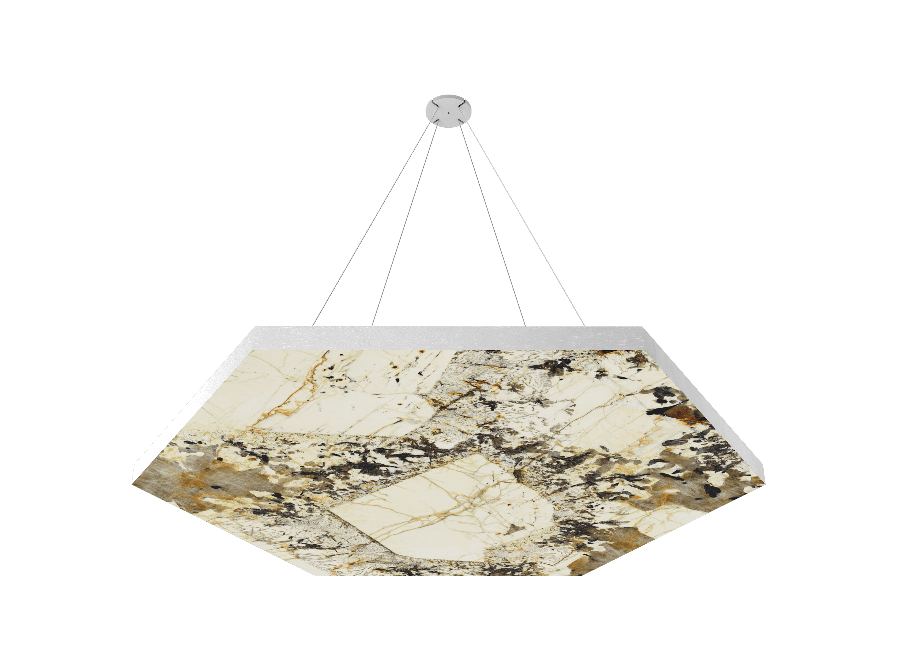 Vicoustic ViCloud VMT Flat Hexagon Patterns Sound Absorbing Acoustic Cloud in Patagonia