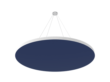Vicoustic ViCloud VMT Flat Round Colors Sound Absorbing Acoustic Cloud in Blue