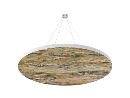 Vicoustic ViCloud VMT Flat Round Patterns Sound Absorbing Acoustic Cloud in Fusion Wow