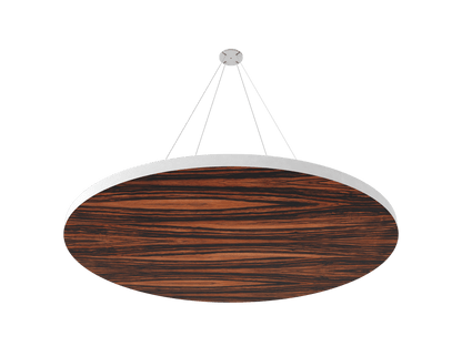 Vicoustic ViCloud VMT Flat Round Patterns Sound Absorbing Acoustic Cloud in Ebony