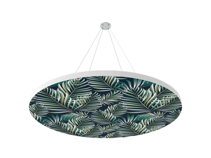 Vicoustic ViCloud VMT Flat Round Patterns Sound Absorbing Acoustic Cloud in Tropical