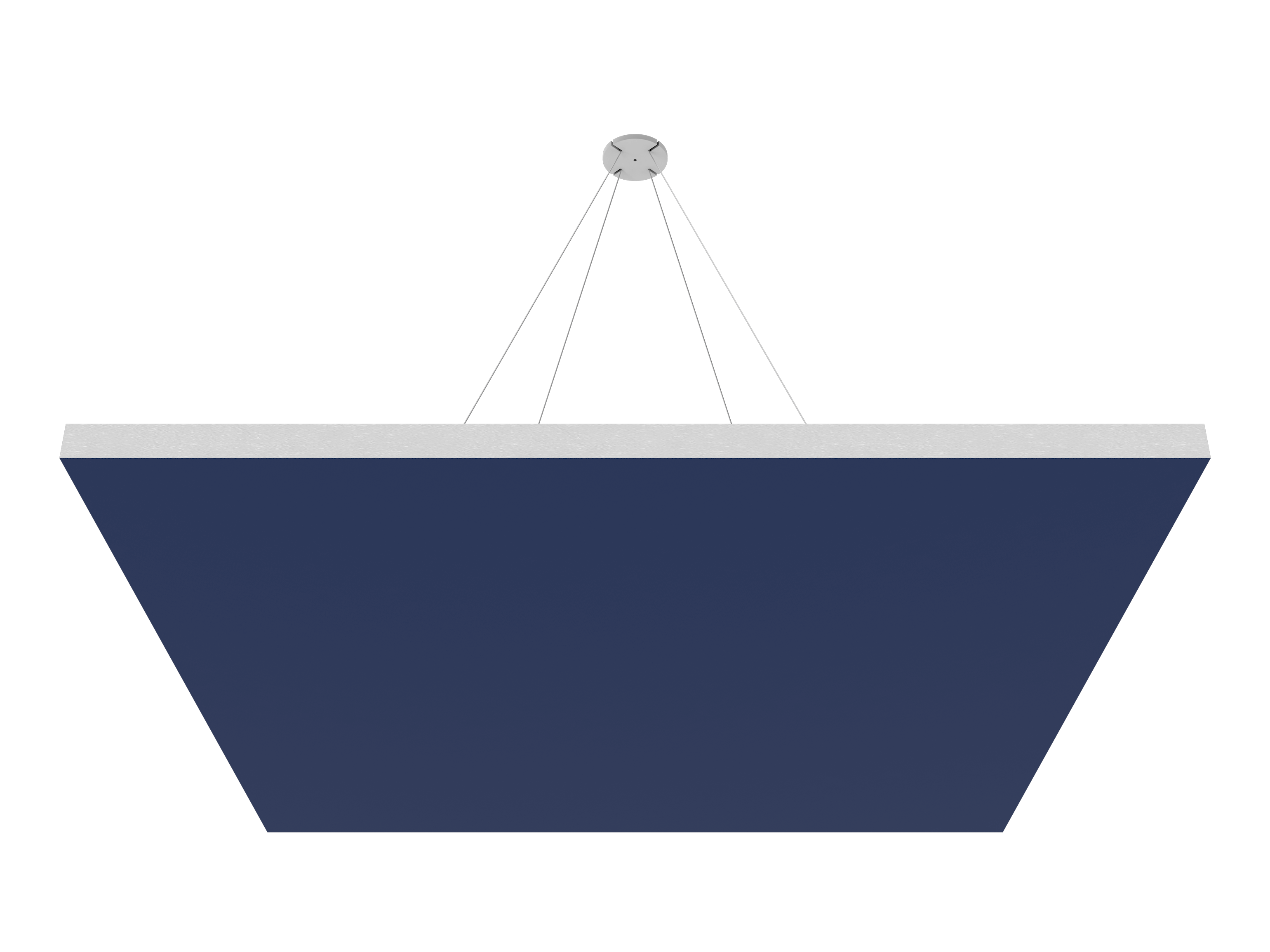 Vicoustic ViCloud VMT Flat Square Colors Sound Absorbing Acoustic Cloud in Blue