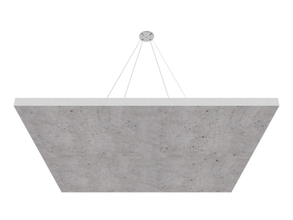 Vicoustic ViCloud VMT Flat Square Patterns Sound Absorbing Acoustic Cloud in Concrete 1