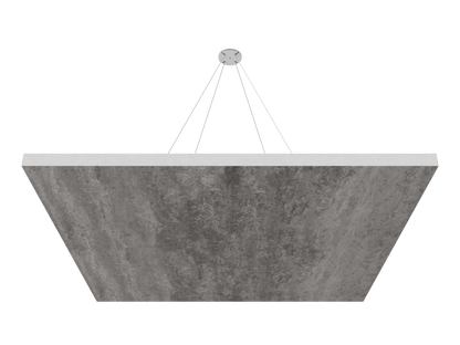 Vicoustic ViCloud VMT Flat Square Patterns Sound Absorbing Acoustic Cloud in Concrete 3