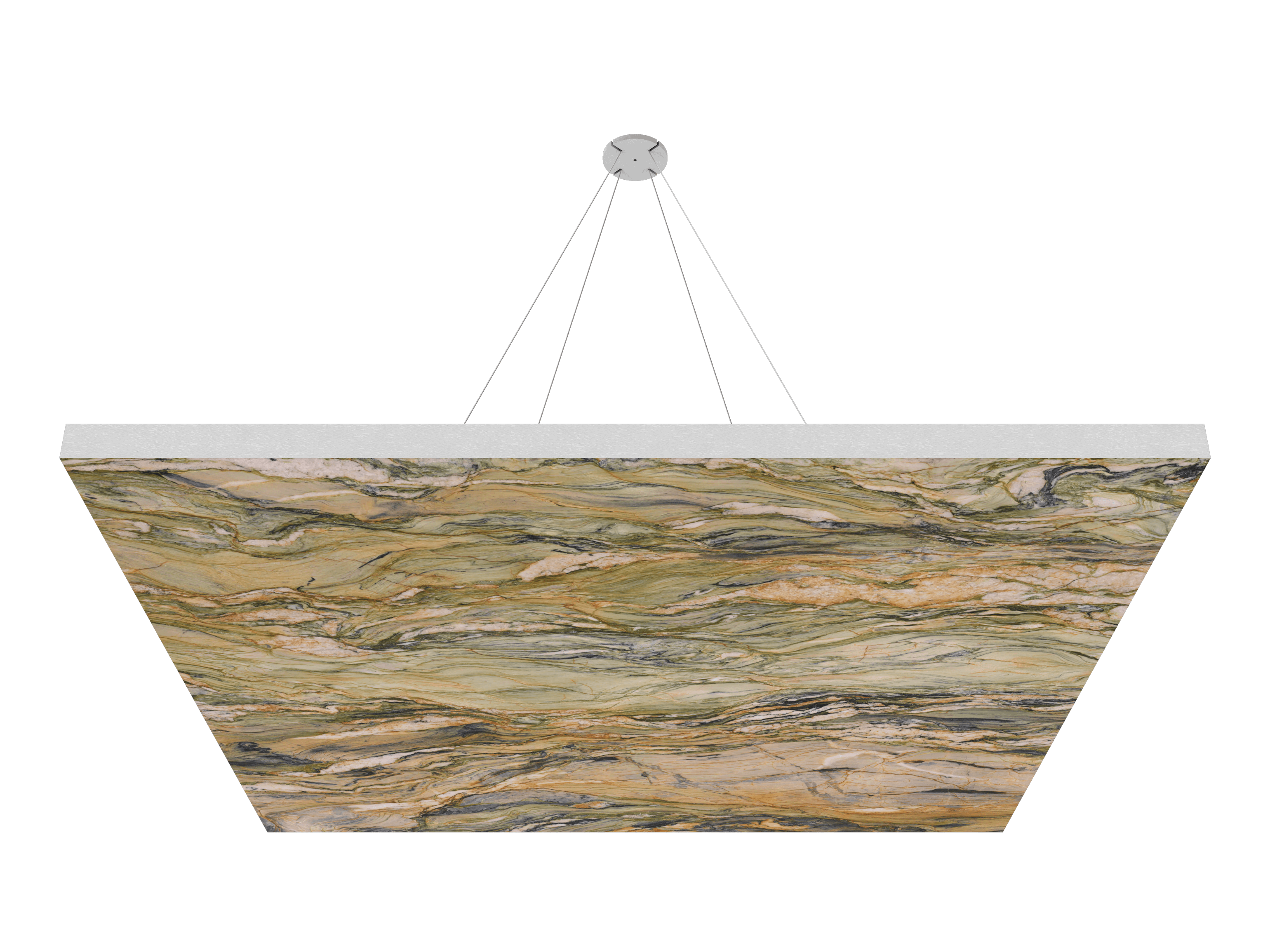 Vicoustic ViCloud VMT Flat Square Patterns Sound Absorbing Acoustic Cloud in Fusion Wow