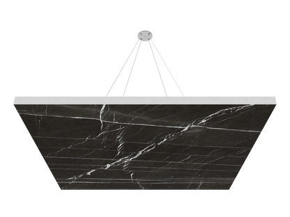 Vicoustic ViCloud VMT Flat Square Patterns Sound Absorbing Acoustic Cloud in Grey Stone