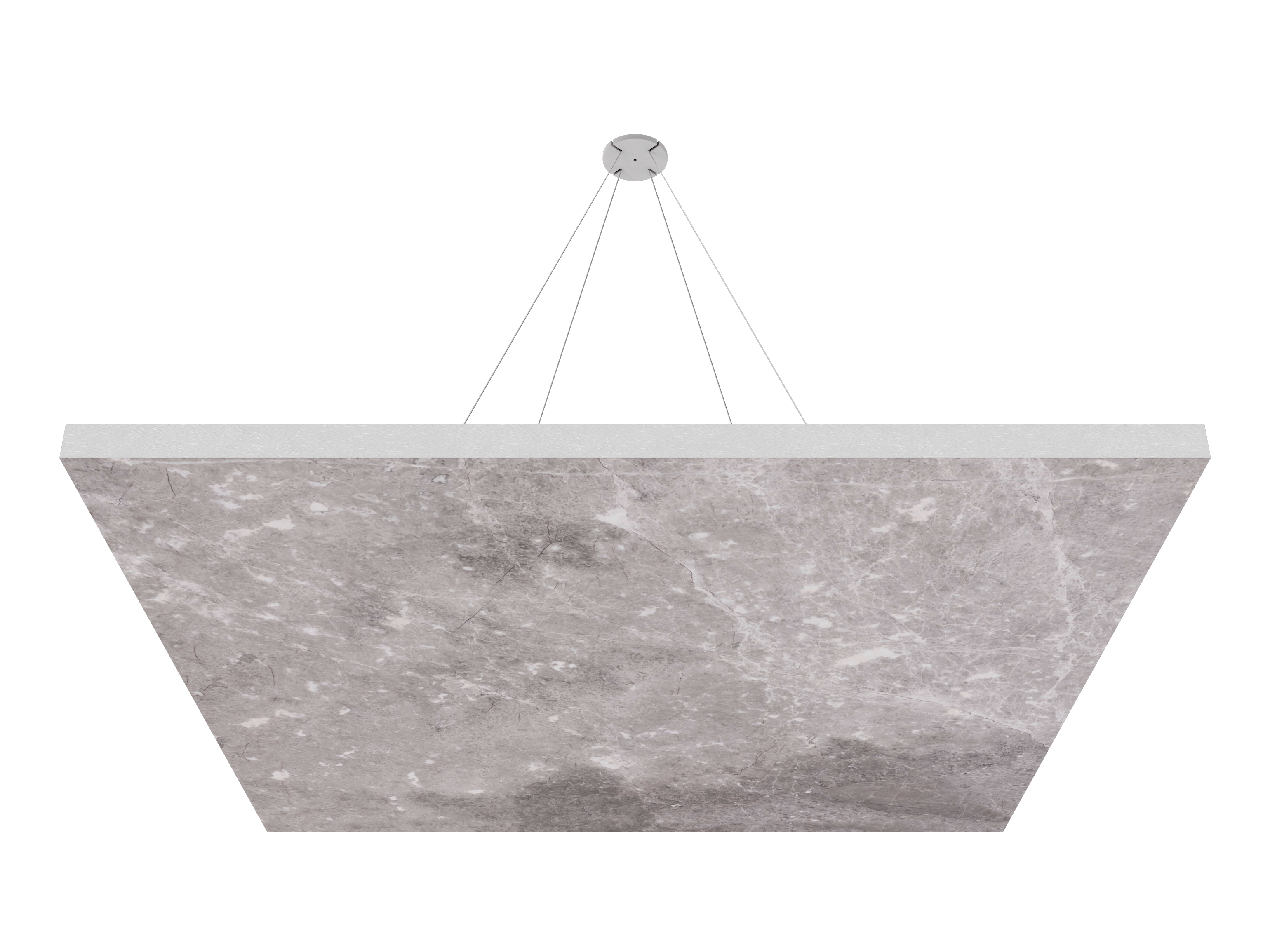 Vicoustic ViCloud VMT Flat Square Patterns Sound Absorbing Acoustic Cloud in Moonlight Grey