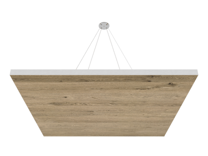 Vicoustic ViCloud VMT Flat Square Patterns Sound Absorbing Acoustic Cloud in Almond Oak