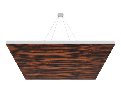 Vicoustic ViCloud VMT Flat Square Patterns Sound Absorbing Acoustic Cloud in Ebony