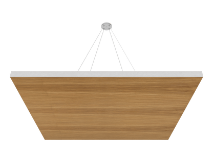 Vicoustic ViCloud VMT Flat Square Patterns Sound Absorbing Acoustic Cloud in Oak