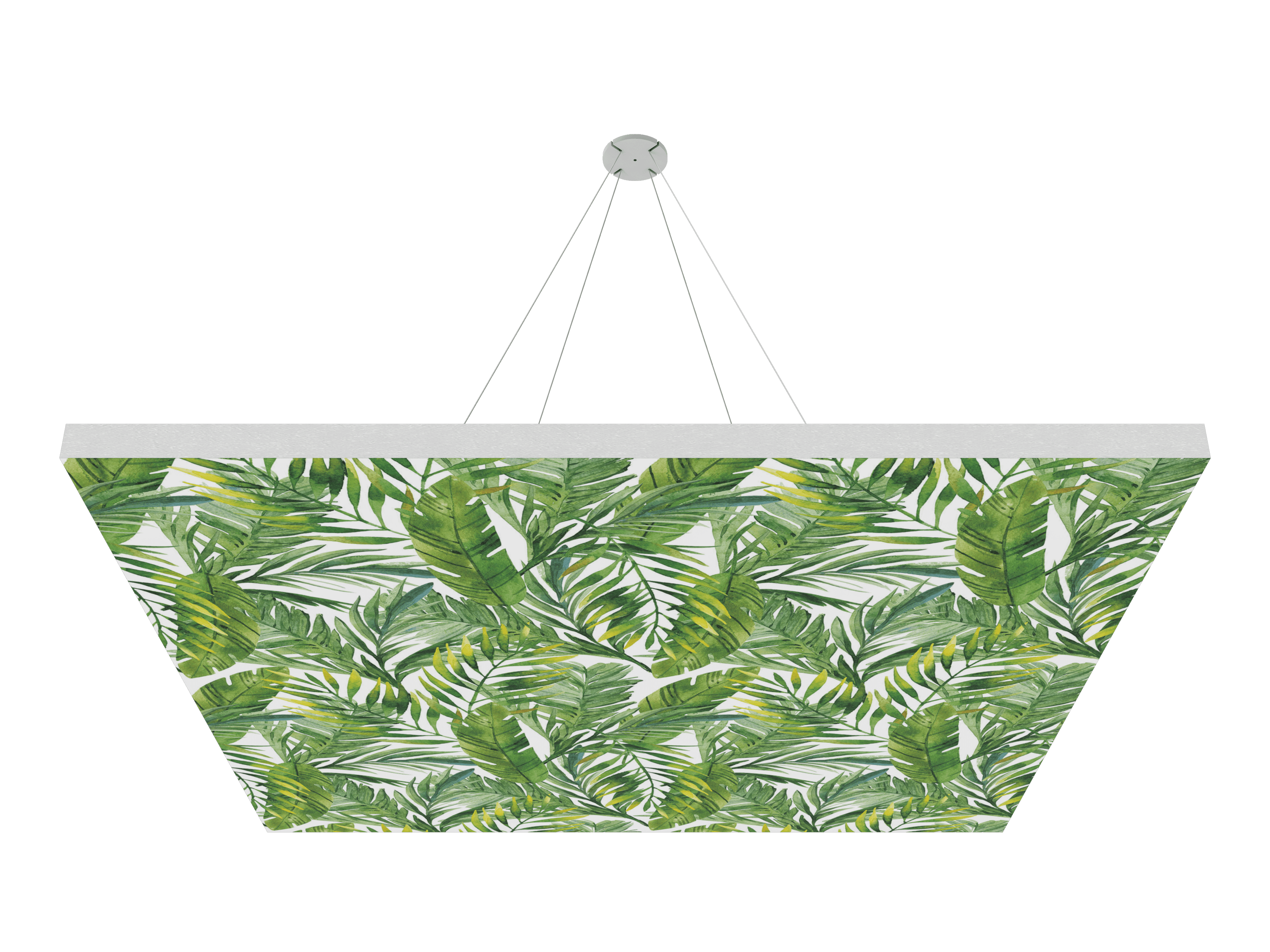 Vicoustic ViCloud VMT Flat Square Patterns Sound Absorbing Acoustic Cloud in Leafs