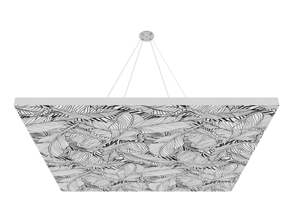 Vicoustic ViCloud VMT Flat Square Patterns Sound Absorbing Acoustic Cloud in Palm Bw