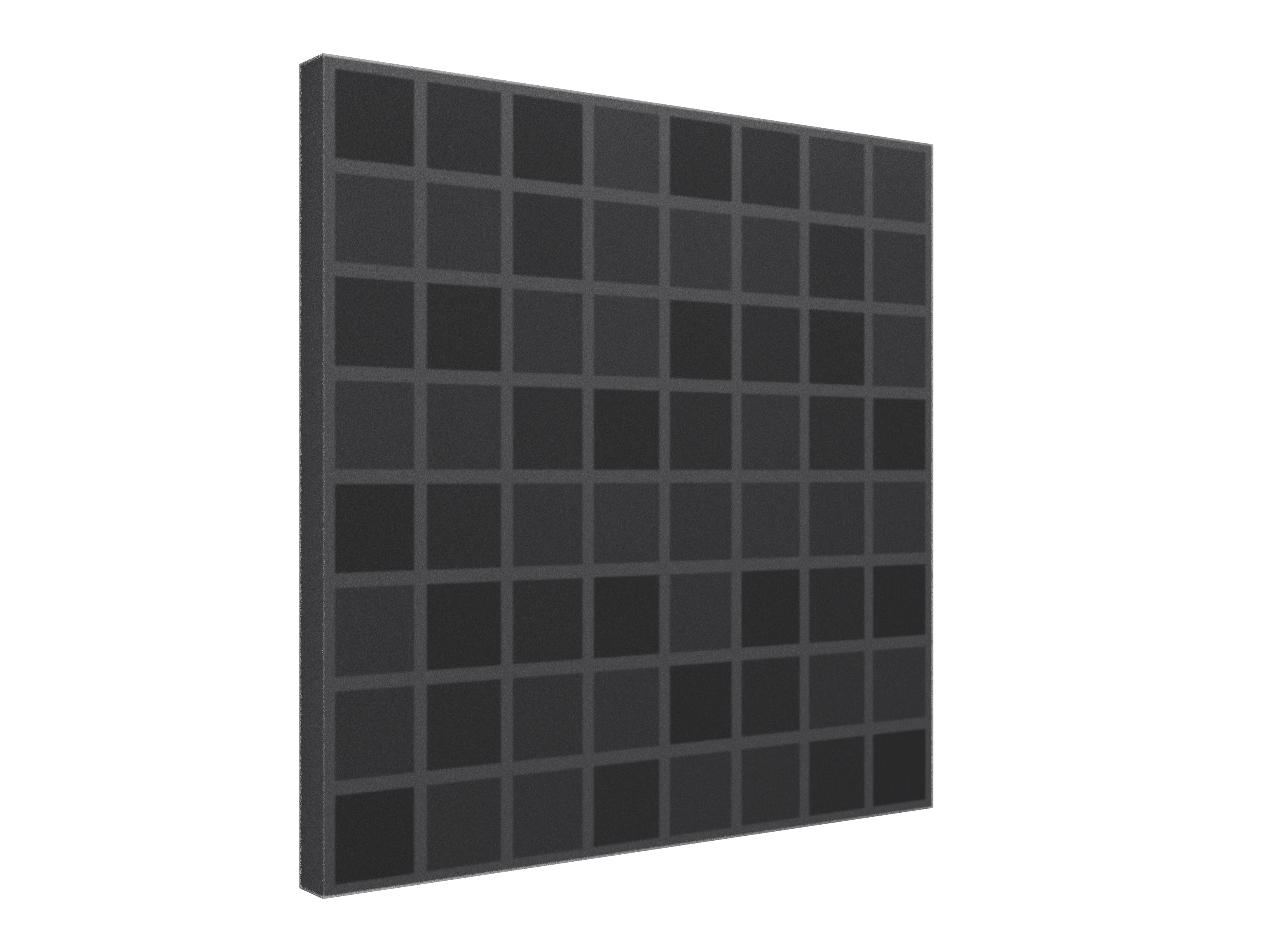 Vicoustic ViFoam Square 64 Sound Absorbing Acoustic Panel in Black