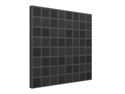 Vicoustic ViFoam Square 64 Sound Absorbing Acoustic Panel in Black