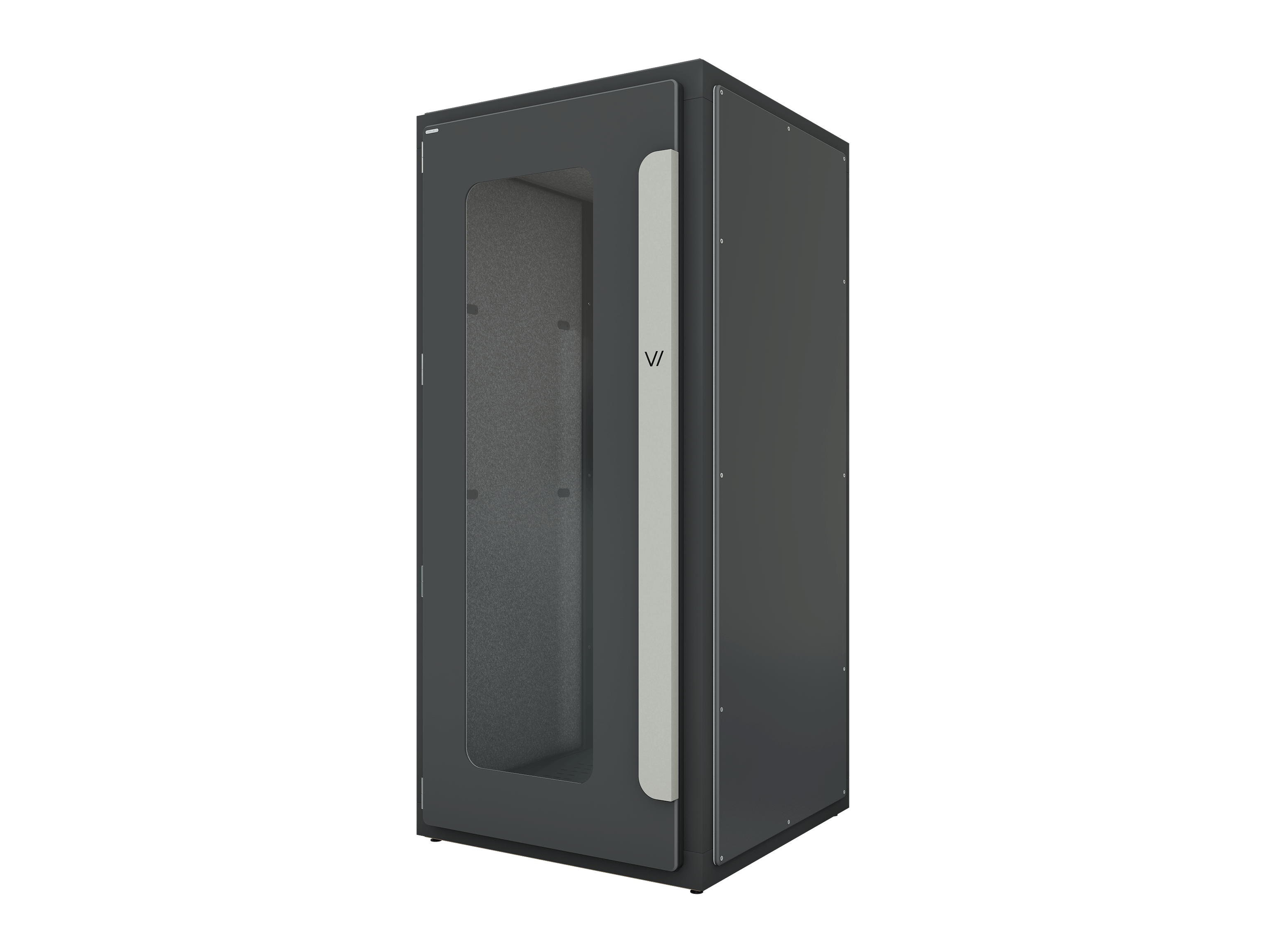 Vicoustic VicBooth Ultra Configuration B 1x1m Soundproofing Booth in Black Matte