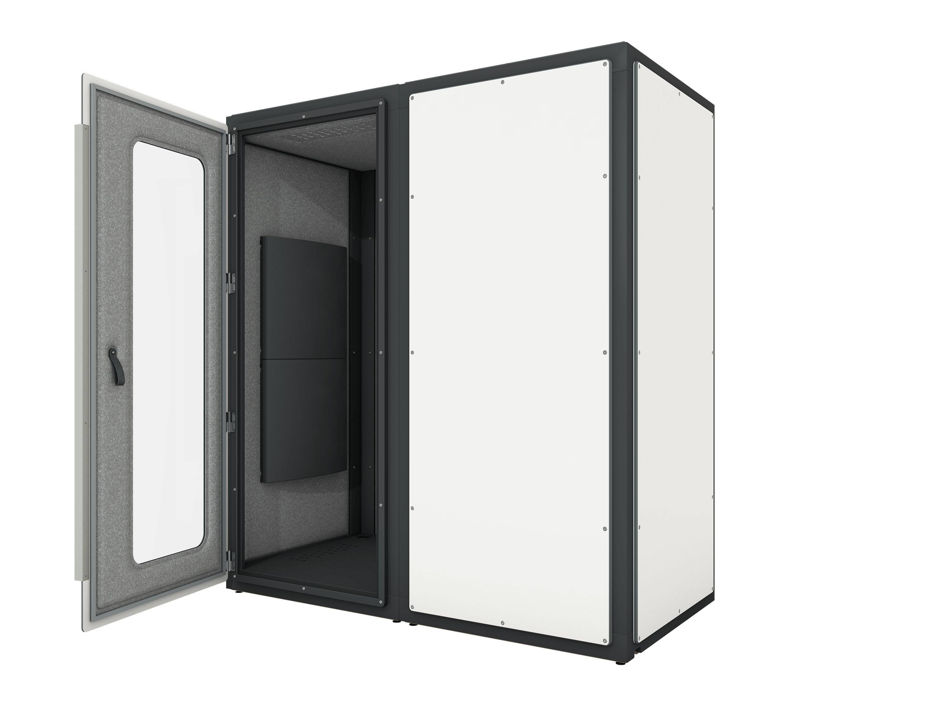 Vicoustic VicBooth Ultra Practice Room 1x2m Soundproofing Booth in White Matte