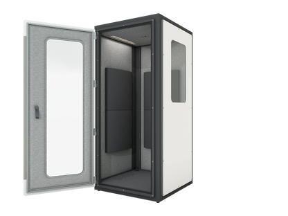 Vicoustic VicBooth Ultra Vocal Booth Soundproofing Booth in White Matte