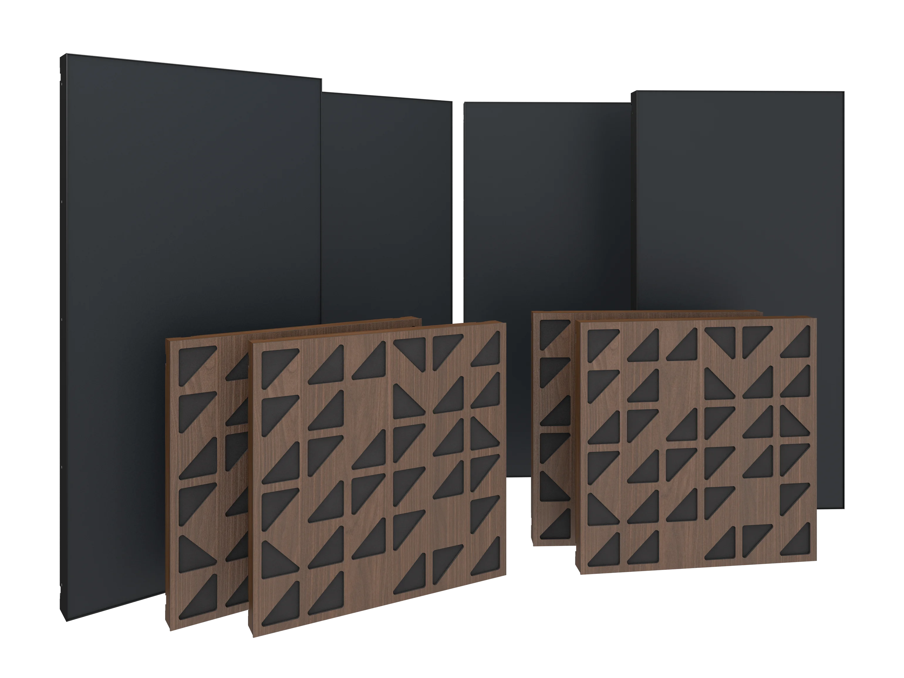Vicoustic VicCinema VMT Kit Walls & Ceiling Sound Absorption and Diffusion Acoustic Kit in Black
