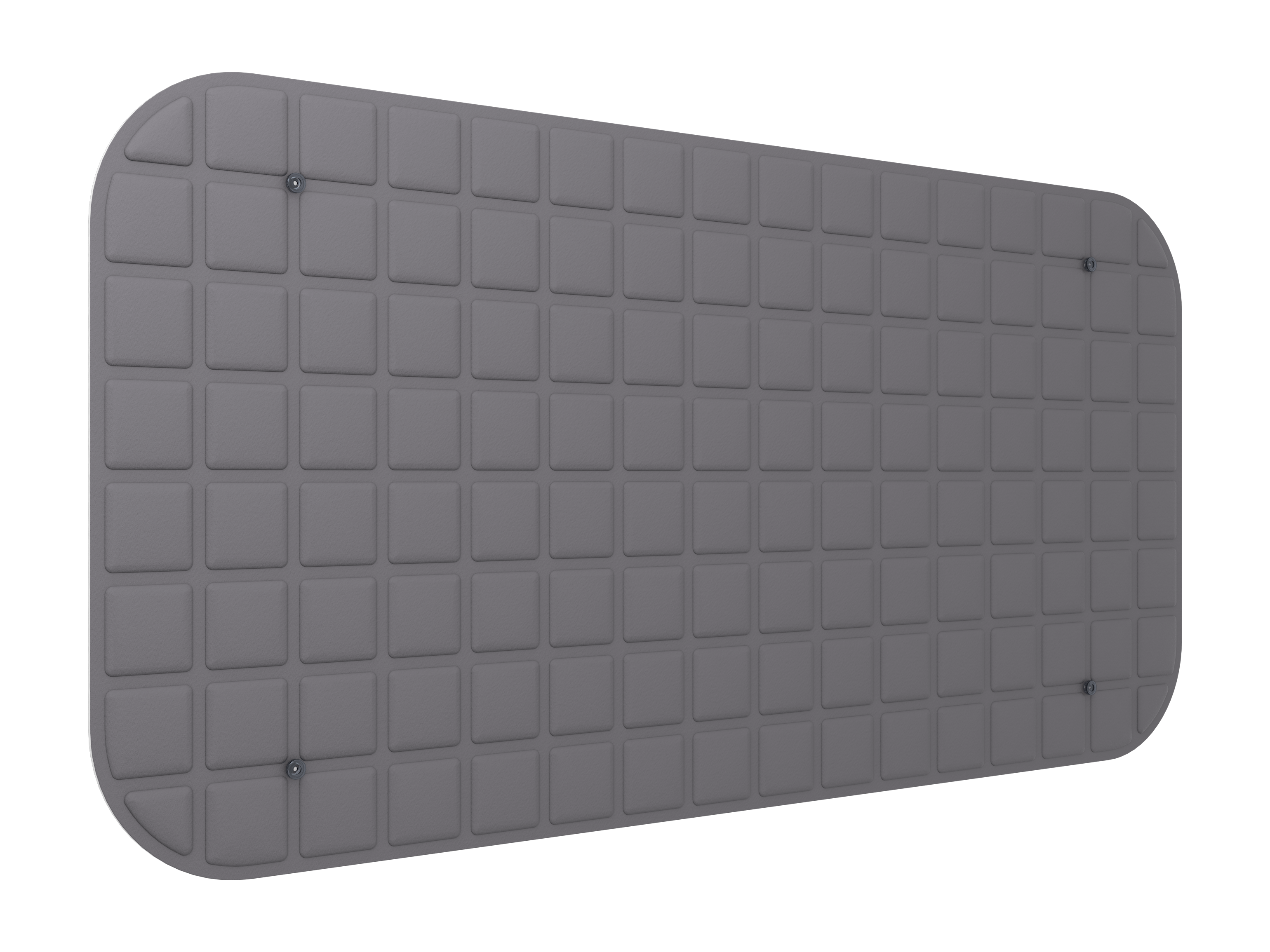 Vicoustic VicOffice Wall Sound Absorbing Acoustic Panel for Glass Doors in Grey