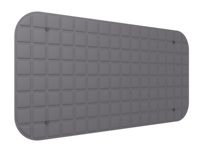 Vicoustic VicOffice Wall Sound Absorbing Acoustic Panel for Glass Doors in Grey