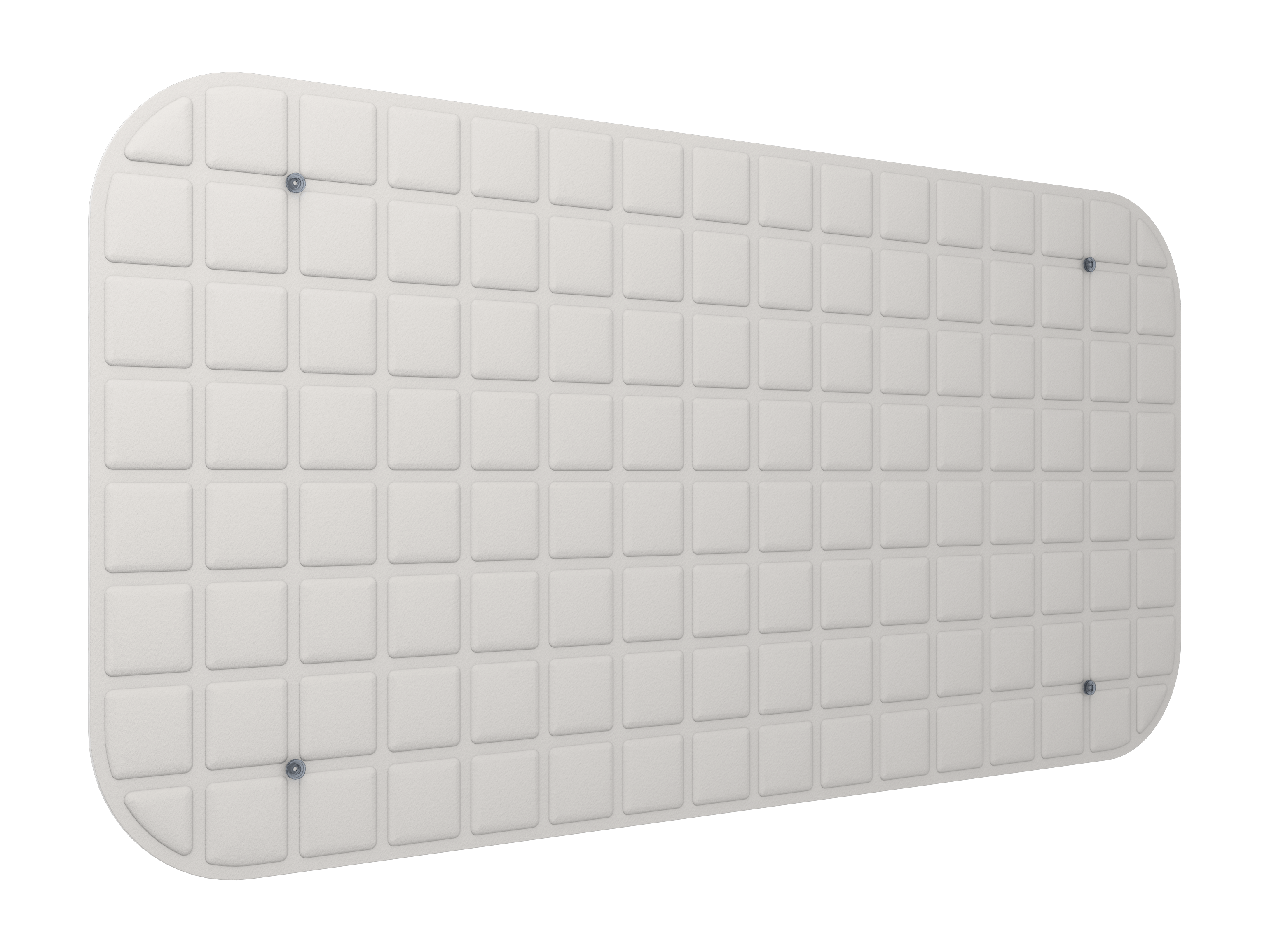 Vicoustic VicOffice Wall Sound Absorbing Acoustic Panel for Glass Doors in Light Grey