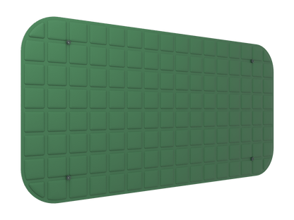 Vicoustic VicOffice Wall Sound Absorbing Acoustic Panel for Glass Doors in Musk Green