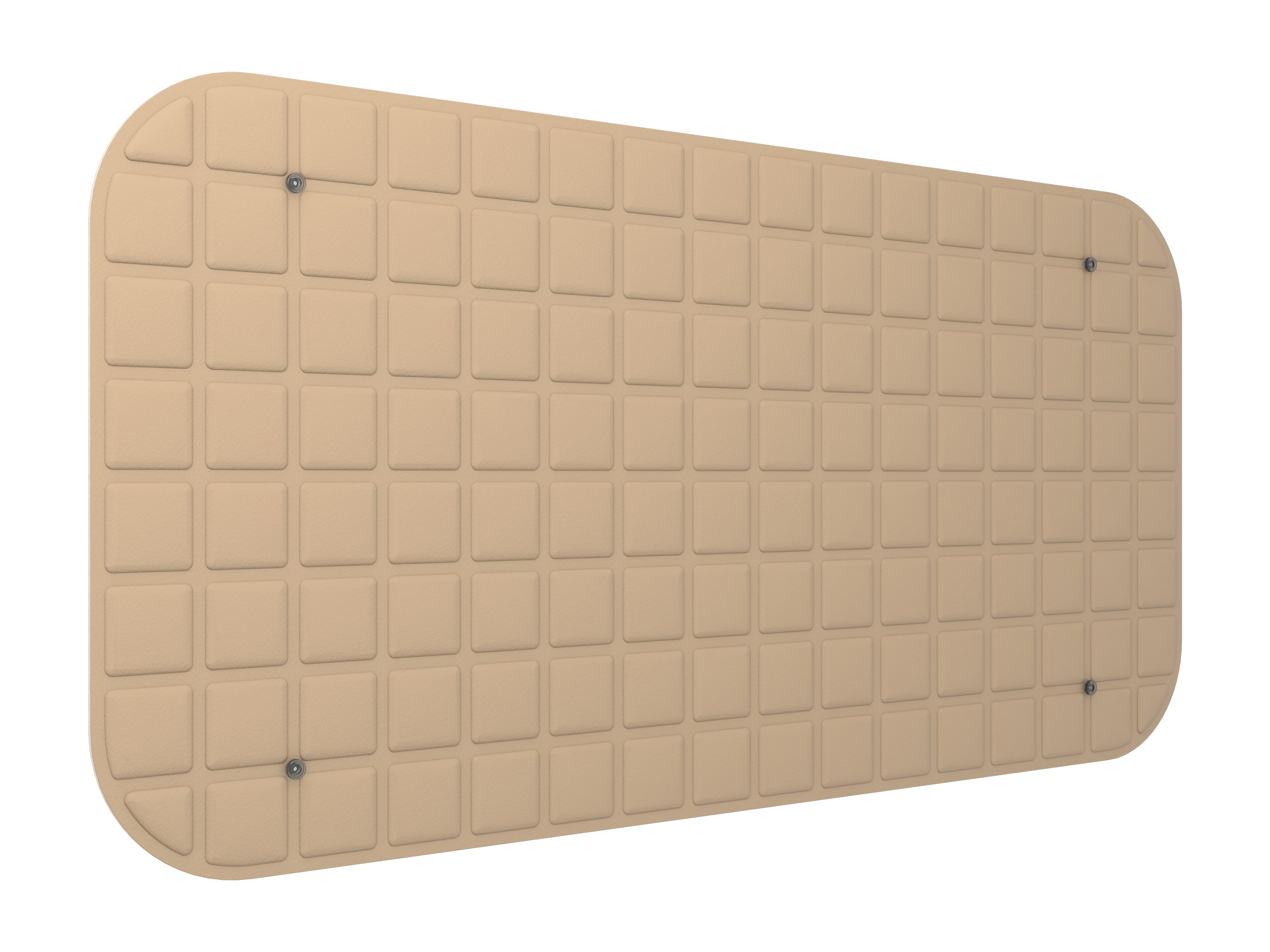 Vicoustic VicOffice Wall Sound Absorbing Acoustic Panel for Glass Doors in Beige