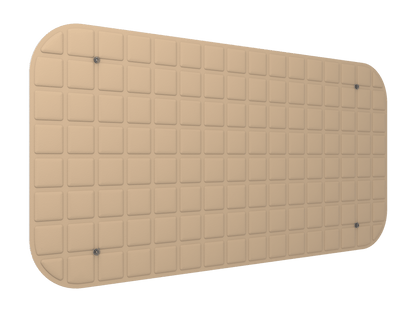 Vicoustic VicOffice Wall Sound Absorbing Acoustic Panel for Glass Doors in Beige