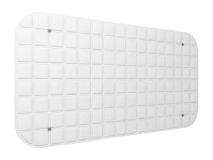 Vicoustic VicOffice Wall Sound Absorbing Acoustic Panel for Glass Doors in Natural White