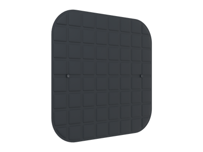 Vicoustic VicOffice Wall Sound Absorbing Acoustic Panel for Glass Doors in Black