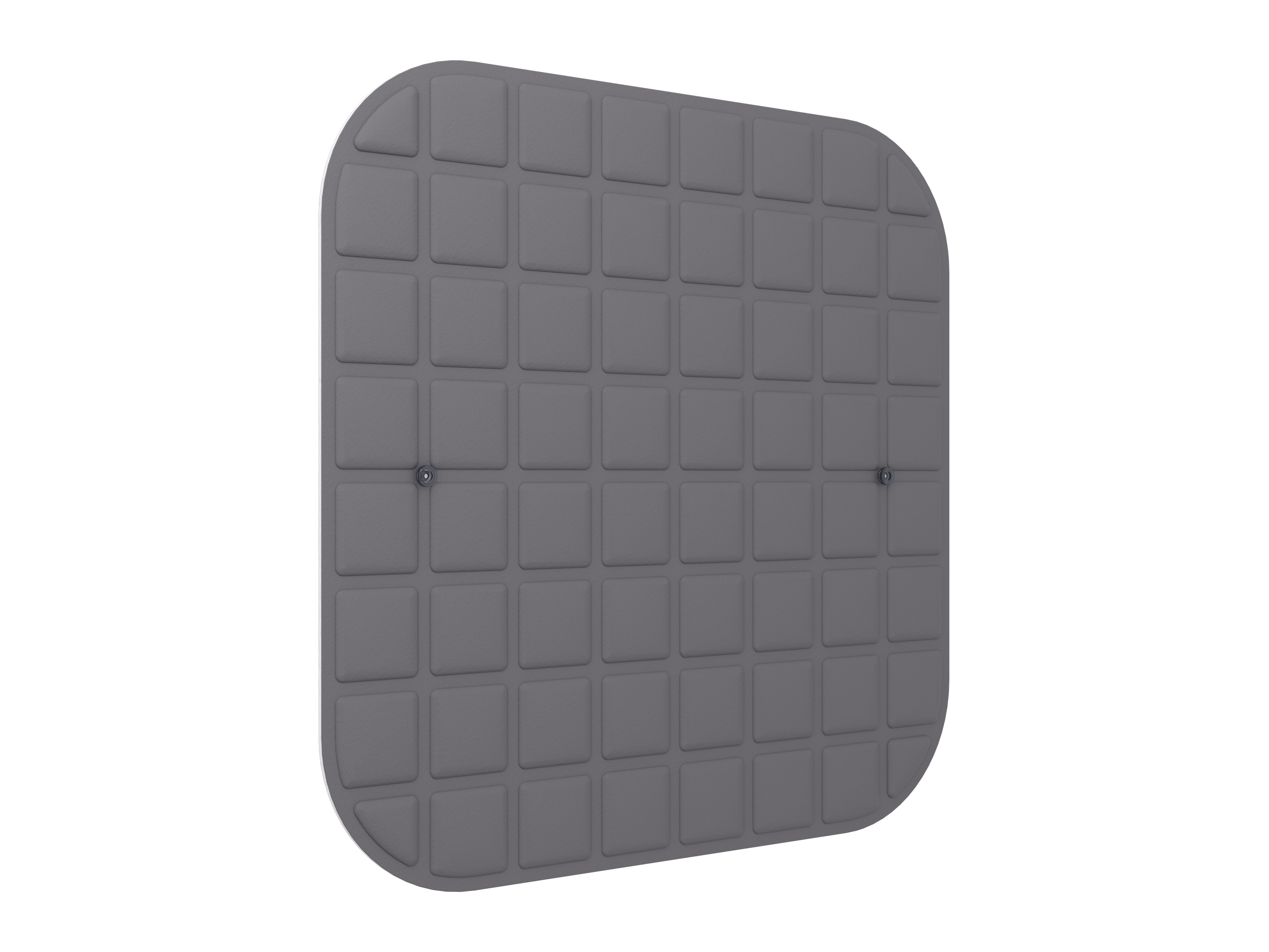 Vicoustic VicOffice Wall Sound Absorbing Acoustic Panel for Glass Doors in Grey