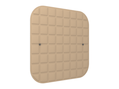 Vicoustic VicOffice Wall Sound Absorbing Acoustic Panel for Glass Doors in Beige