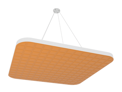 Vicoustic VicOffice Cloud Suspended Acoustic Cloud in Pumpkin Orange