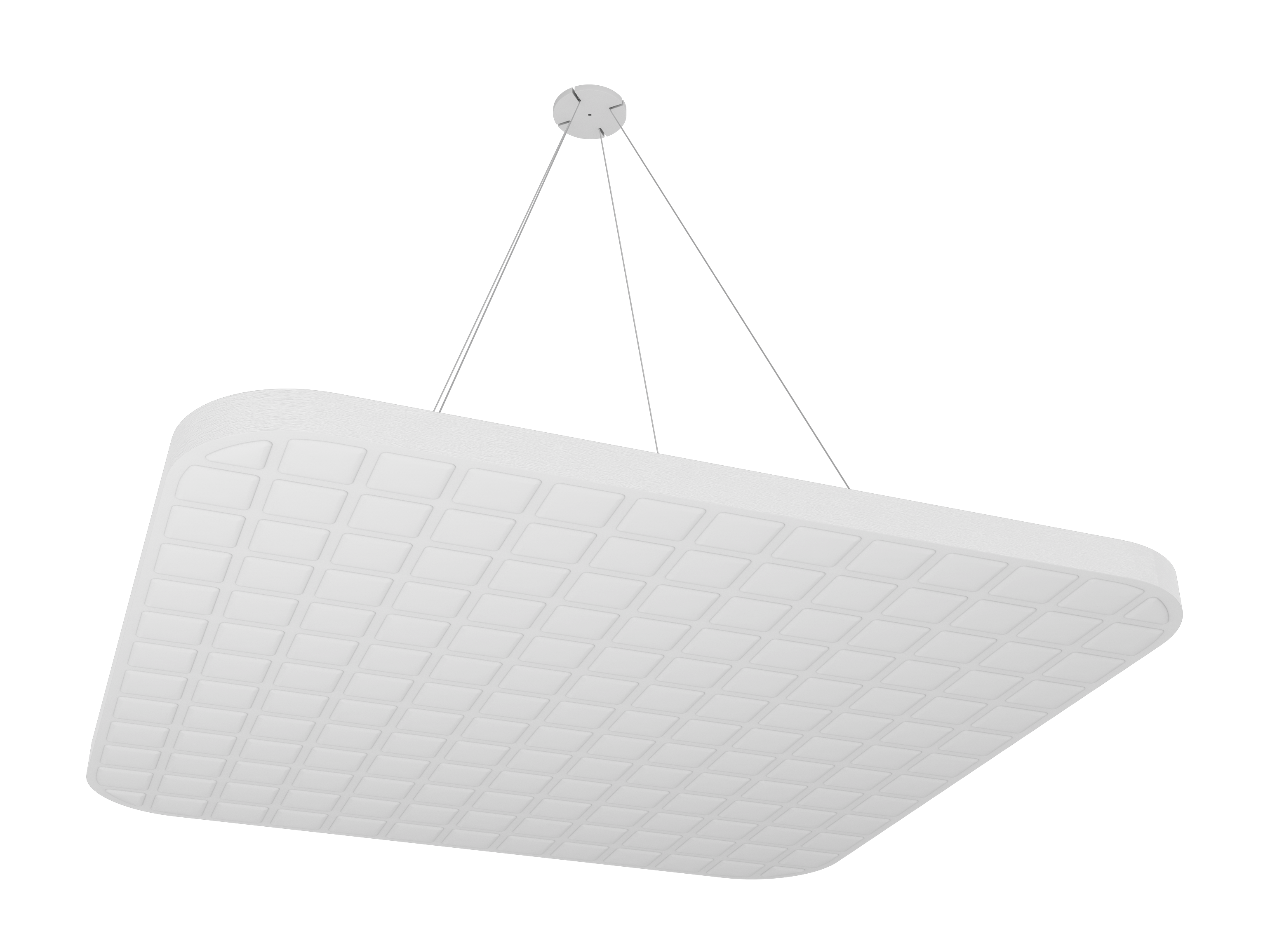 Vicoustic VicOffice Cloud Suspended Acoustic Cloud in Natural White