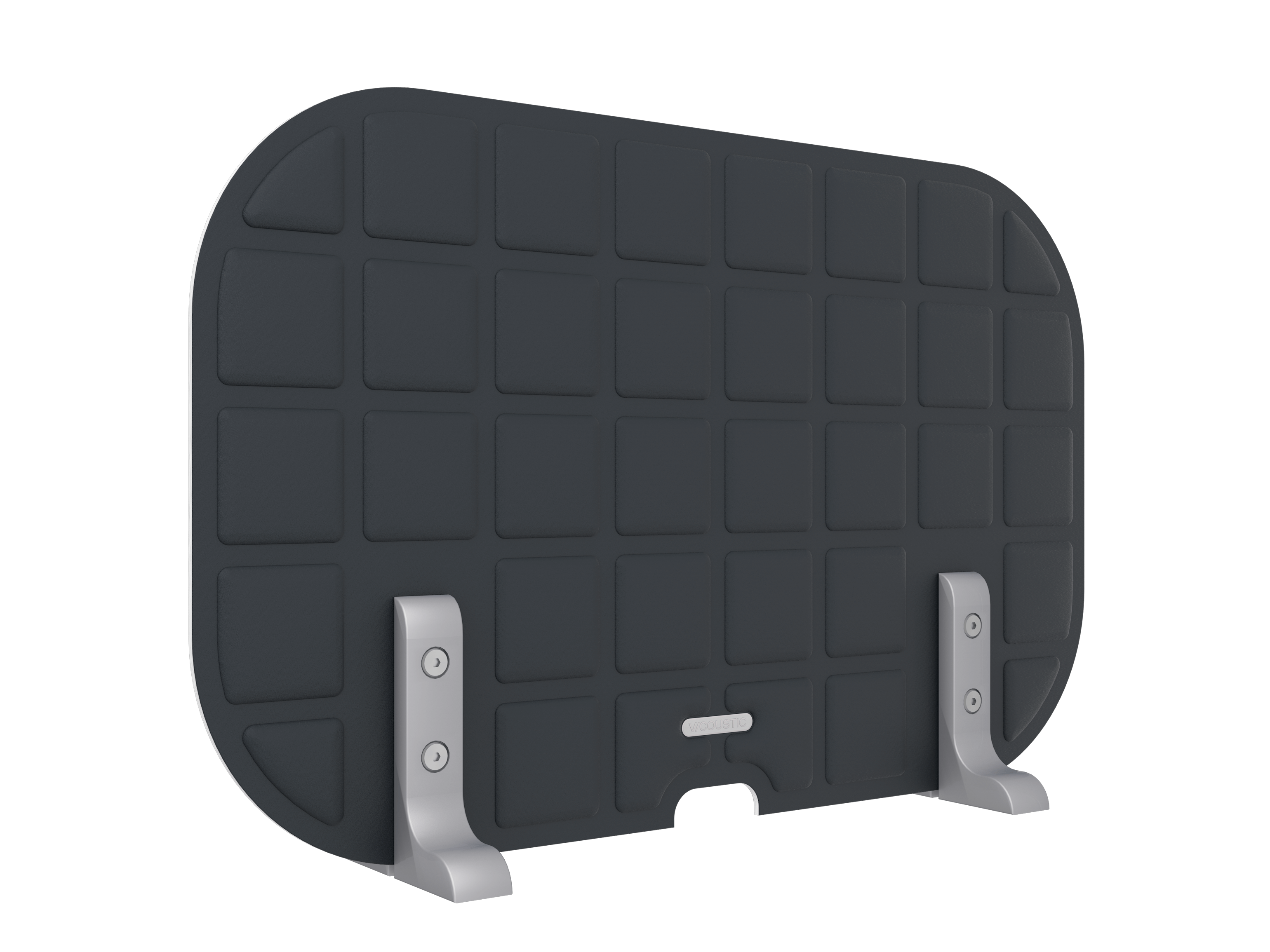 Vicoustic VicOffice Desk Lat Sound Absorbing Acoustic Divider in Black