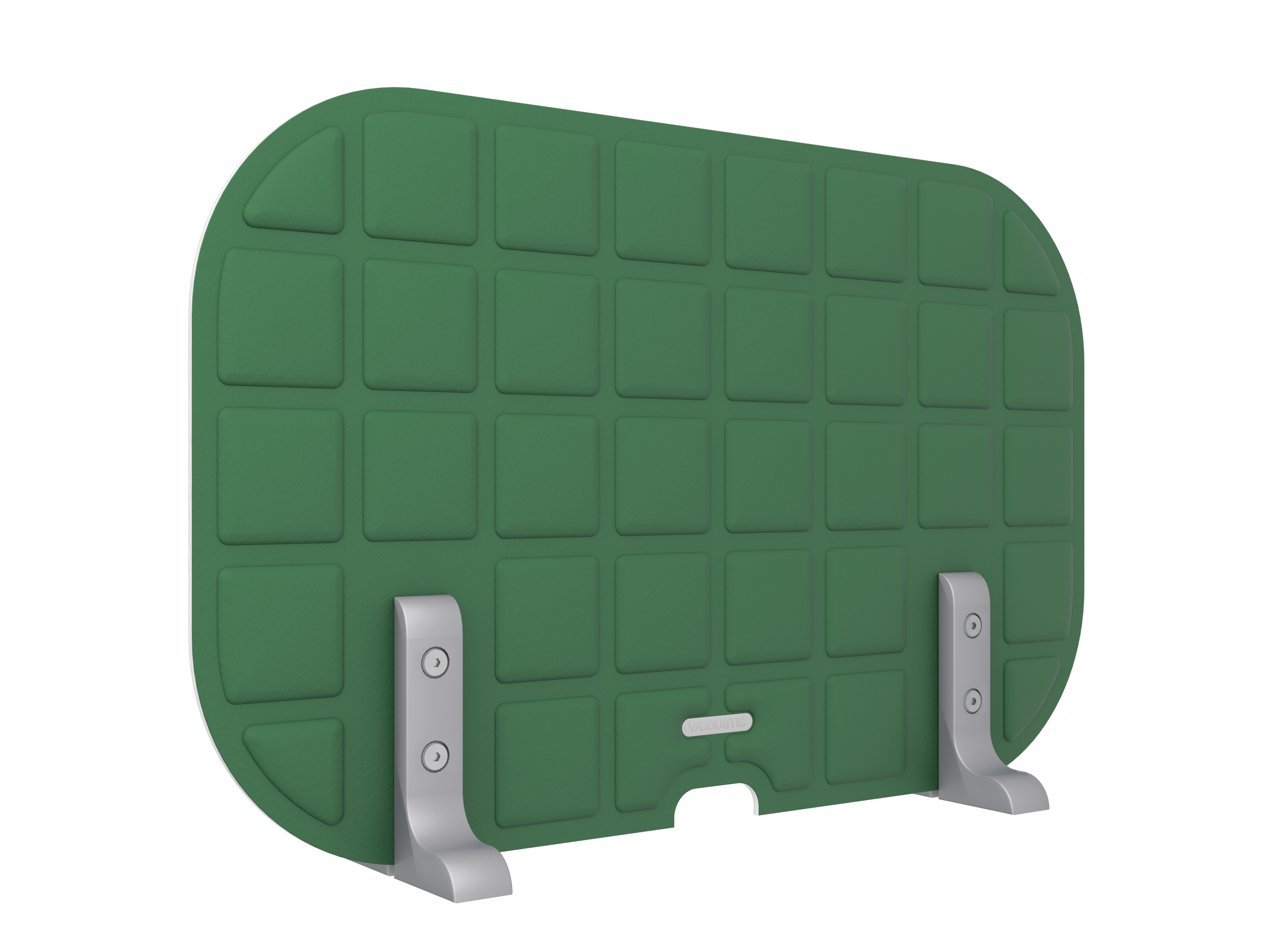 Vicoustic VicOffice Desk Lat Sound Absorbing Acoustic Divider in Musk Green
