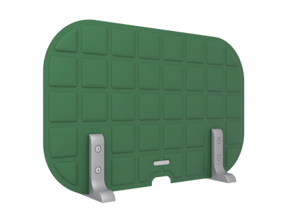 Vicoustic VicOffice Desk Lat Sound Absorbing Acoustic Divider in Musk Green