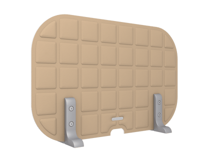 Vicoustic VicOffice Desk Lat Sound Absorbing Acoustic Divider in Beige