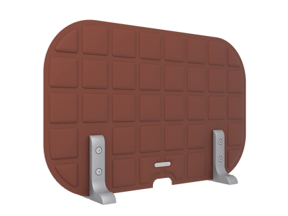 Vicoustic VicOffice Desk Lat Sound Absorbing Acoustic Divider in Brown