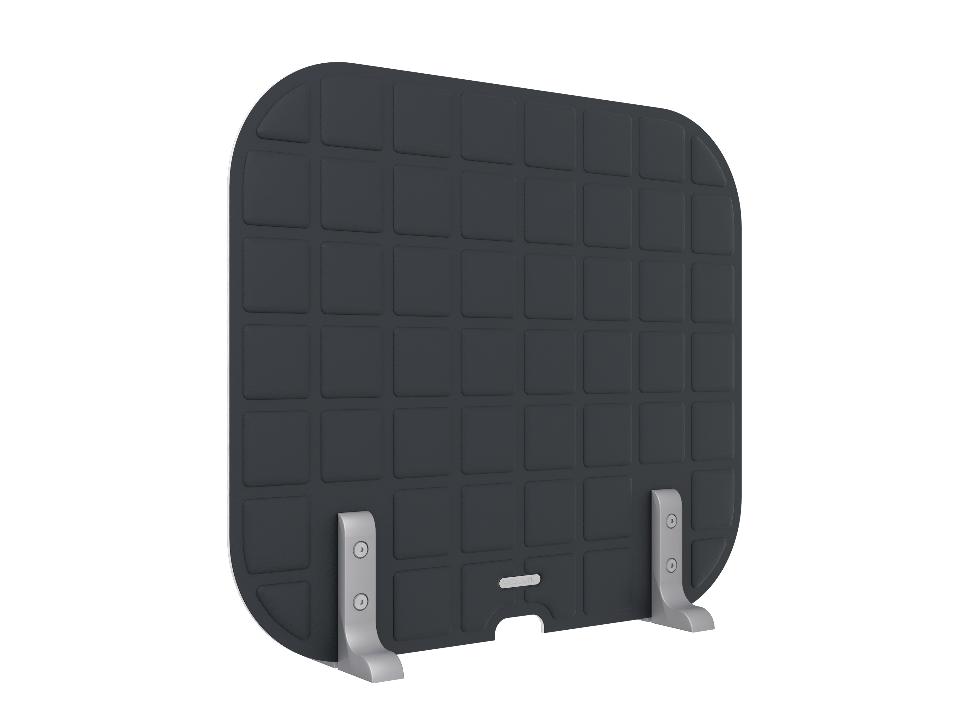 Vicoustic VicOffice Desk Lat Sound Absorbing Acoustic Divider in Black