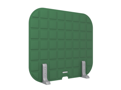 Vicoustic VicOffice Desk Lat Sound Absorbing Acoustic Divider in Musk Green
