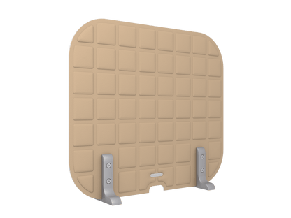 Vicoustic VicOffice Desk Lat Sound Absorbing Acoustic Divider in Beige