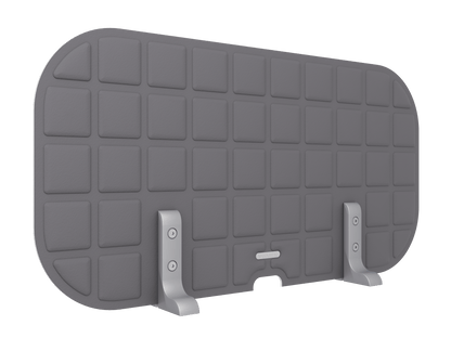 Vicoustic VicOffice Desk Lat Sound Absorbing Acoustic Divider in Grey