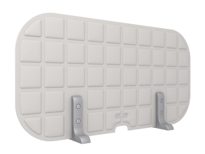 Vicoustic VicOffice Desk Lat Sound Absorbing Acoustic Divider in Light Grey